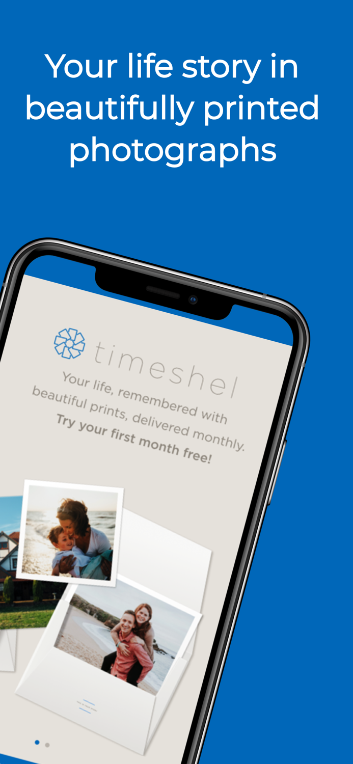 timeshel- monthly photo prints