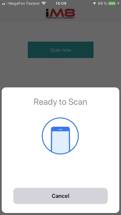 How to cancel & delete im8 NFC Scanner from iphone & ipad 2