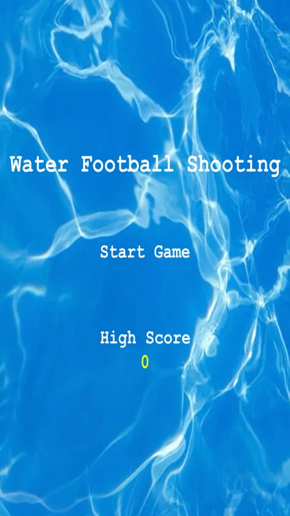 Water Football Shooting