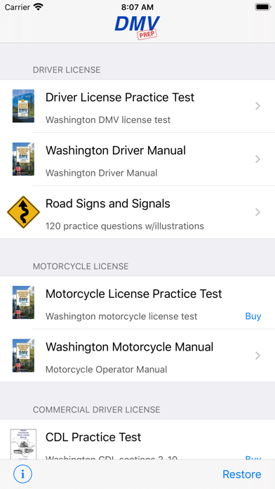 How to cancel & delete Washington DMV Test Prep from iphone & ipad 1