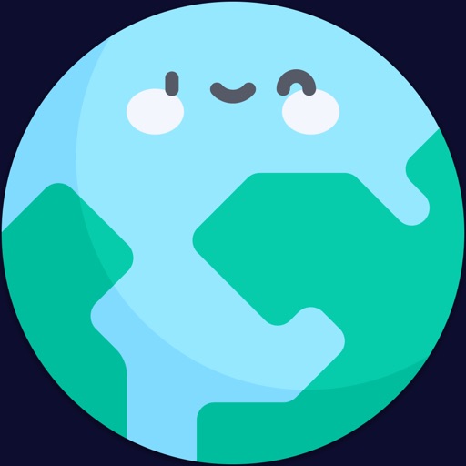 Above planet icon