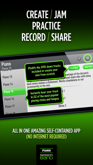 SessionBand - Piano Edition Screenshot 4