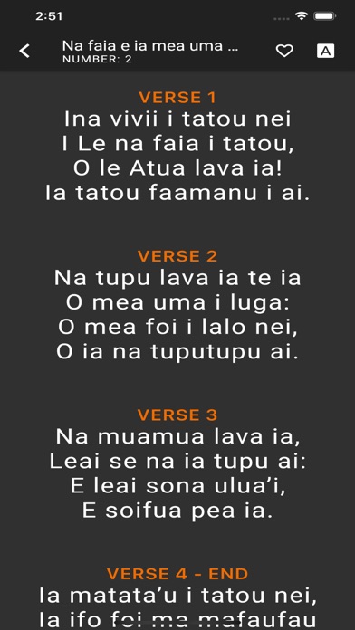 Samoan Hymn screenshot 2