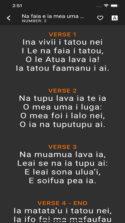 Samoan Hymn