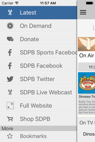 SDPB App - náhled