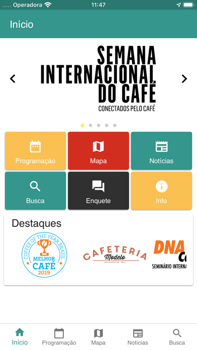 How to cancel & delete Semana Internacional do Café from iphone & ipad 1