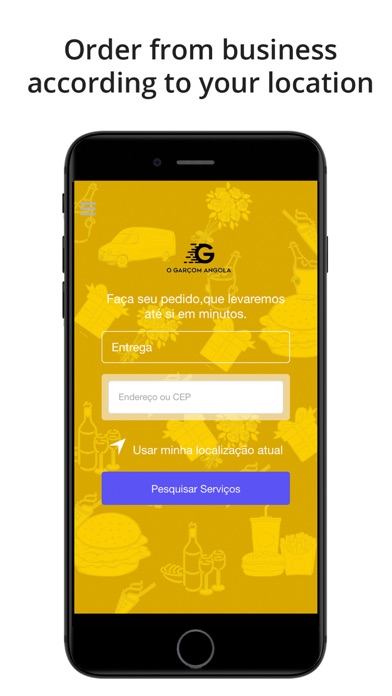 How to cancel & delete O Garçom Angola from iphone & ipad 1