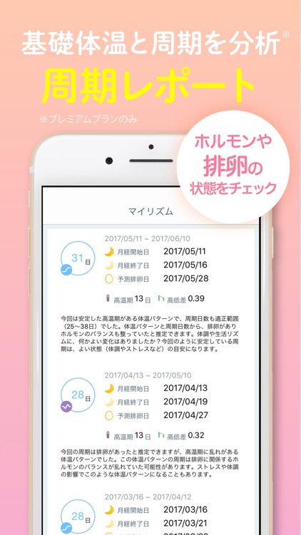 カラダのキモチ 生理周期・基礎体温をかんたん管理 screenshot-3