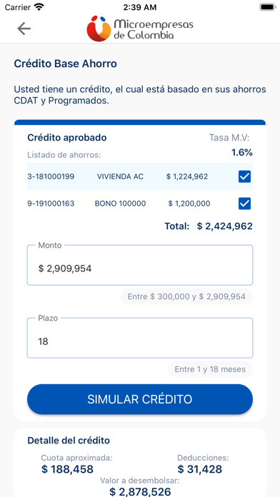 Microempresas APP screenshot 4