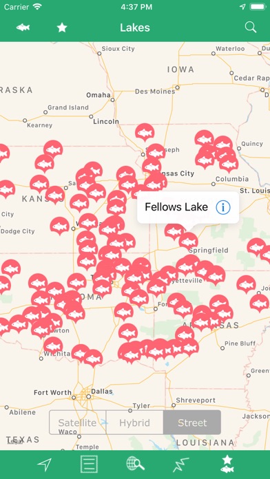 Screenshot #1 pour Missouri, Kansas, Oklahoma, AR