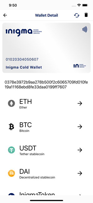 Inigma BTC/ETH Smart Wallet(圖2)-速報App