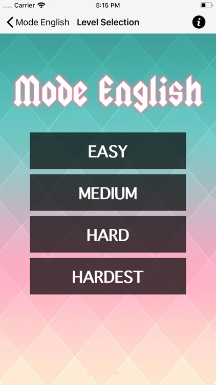 Mode English