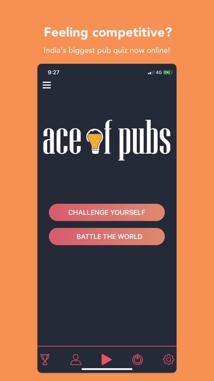 Ace of Pubs Quizzing App