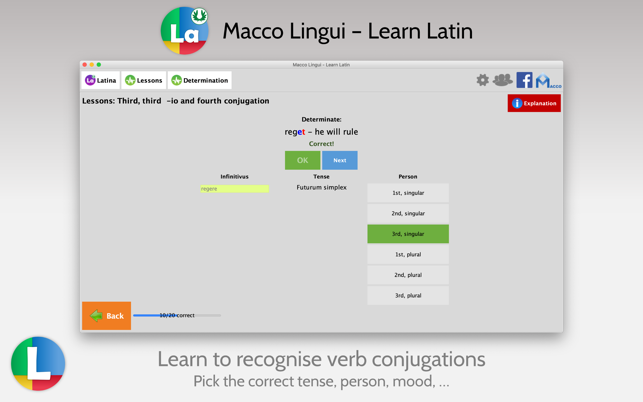 Macco Lingui - Learn Latin(圖3)-速報App