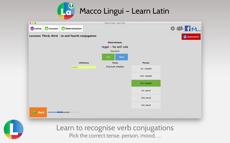 Macco Lingui - Learn Latin screenshot 3