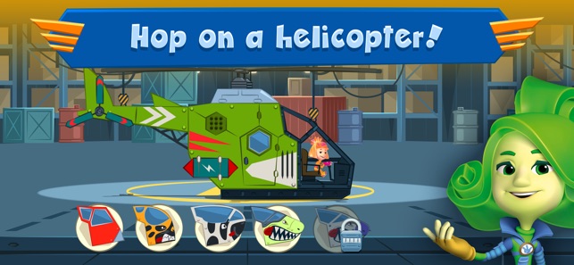 Fixies: Helicopter Superheroes(圖3)-速報App