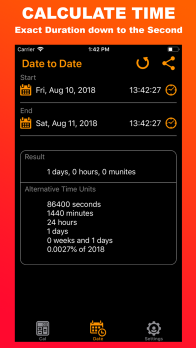 Date & Time Calculator PRO screenshot 2
