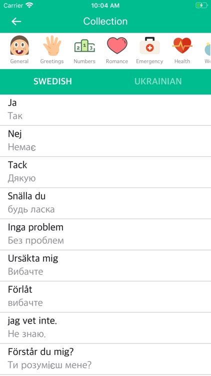 Swedish Ukrainian Dictionary