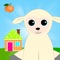 Welcome to Juno Lamb food and friends where your kids learn more about gardening, food, animals and colors