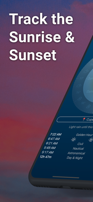 SolarWatch Sunrise Sunset Time