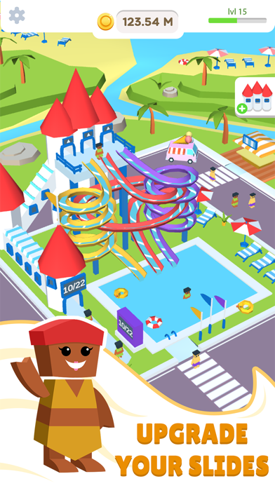 Idle Waterpark 3D Fun Aquapark screenshot 2