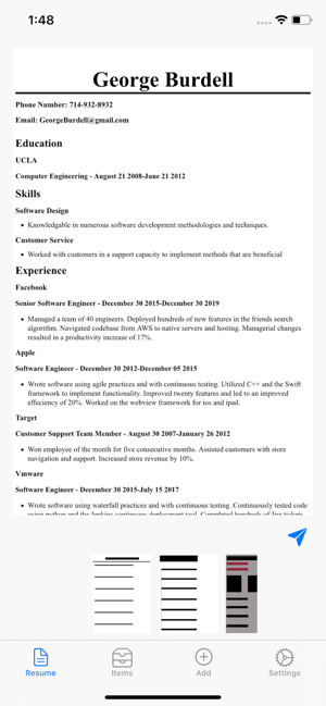 Resume Writer(Basic)(圖1)-速報App