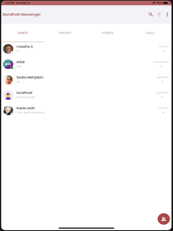 Bandhob Messenger screenshot 2