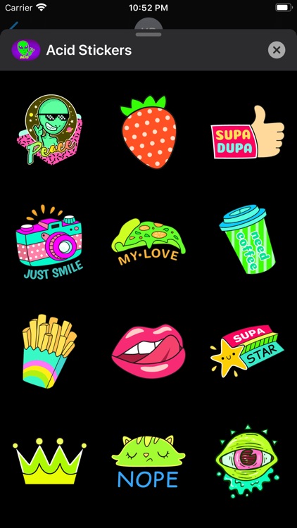 Acid Stickers: Trippy Fun screenshot-6