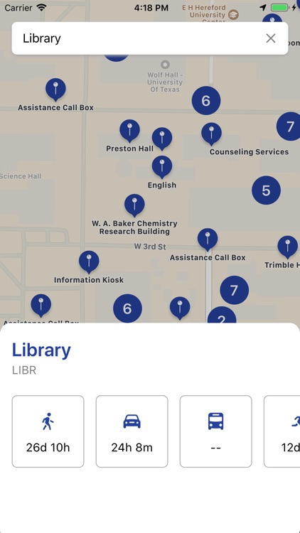 UTA Campus Maps