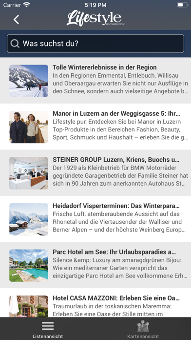 Lifestyle Zentralschweiz screenshot 3