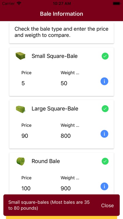 Hay Price Calc screenshot-3