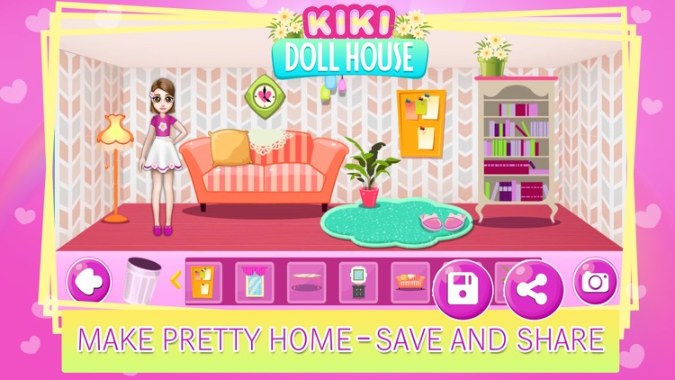KiKi DollHouse Decoration Game screenshot-4