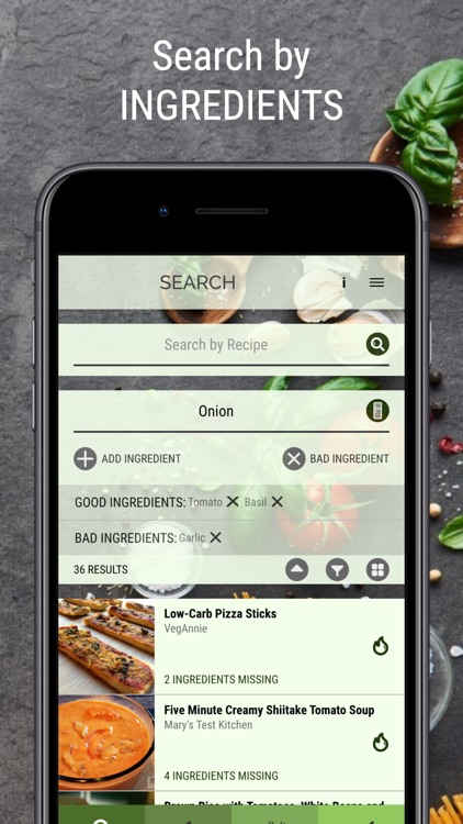Vegan Recipe Browser