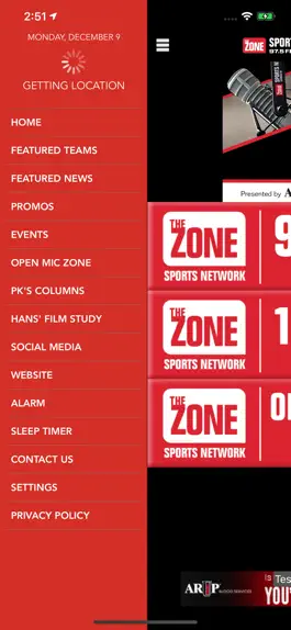 Game screenshot The Zone Sports Network apk