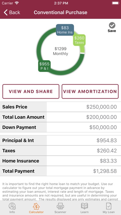 JCB Mortgage Calculator screenshot-3