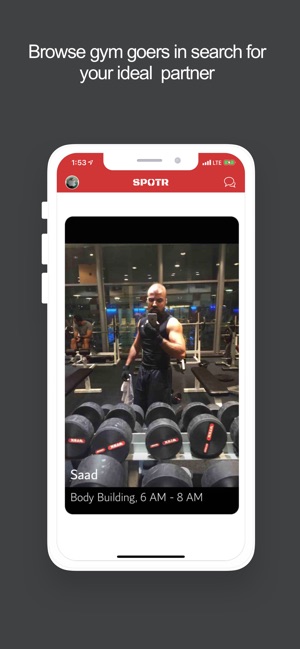 SpoTr - Gym Partner Finder(圖2)-速報App