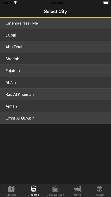 UAE Cinema Showtimes