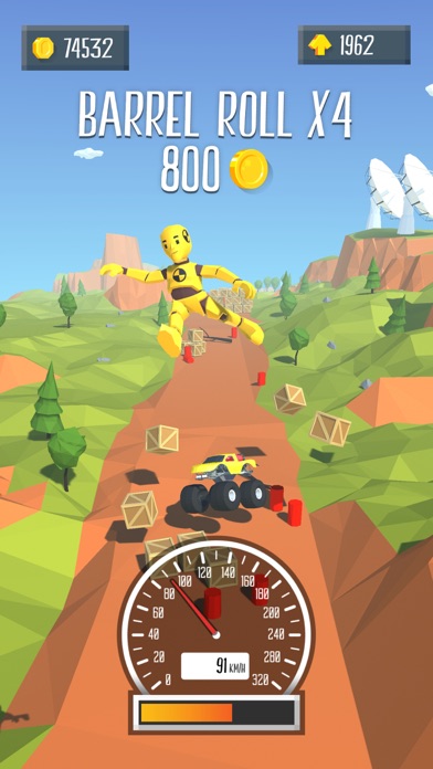 Destruction Car Jumping screenshot 2