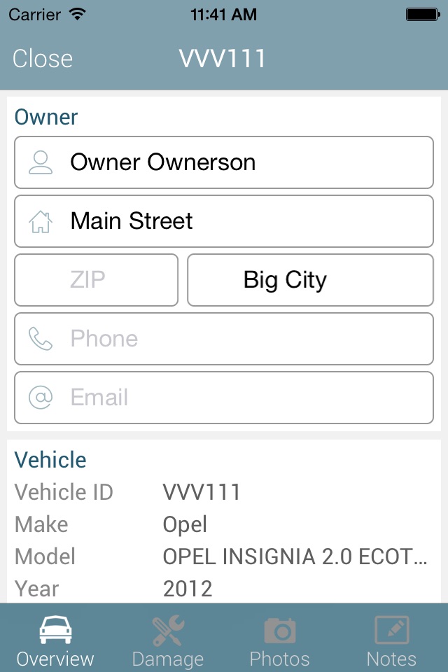 CAB Damage Inspection screenshot 3