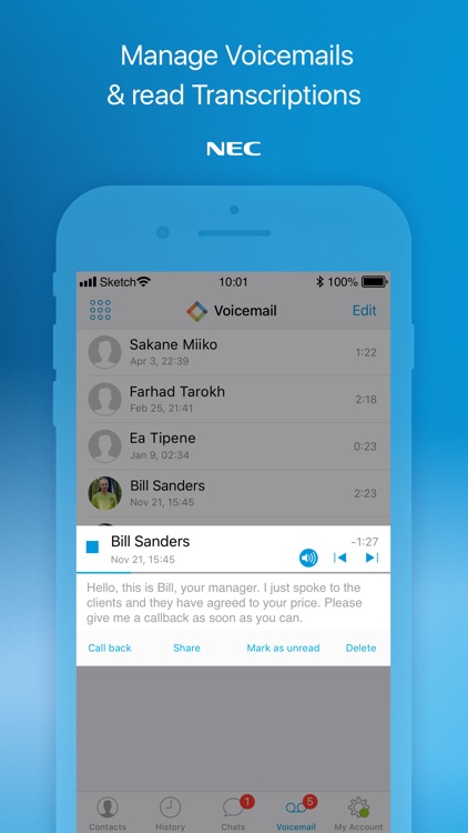UNIVERGE BLUE™ CONNECT screenshot-4