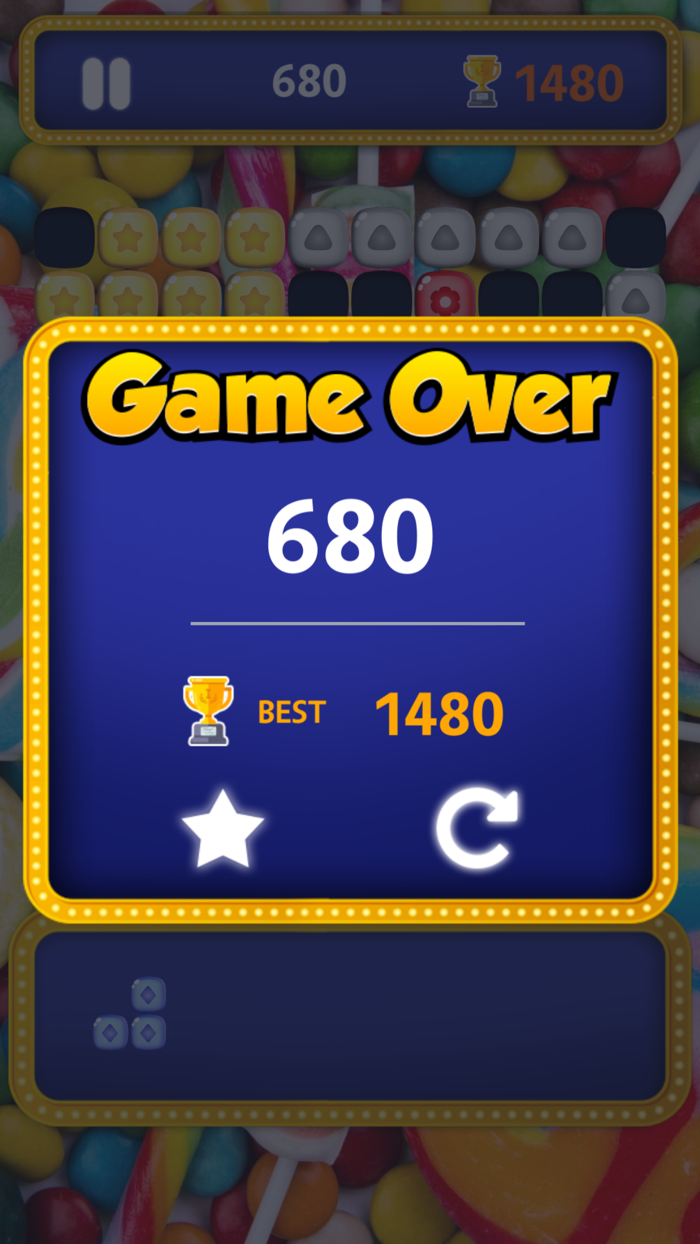 Candy Puzzle Block Game