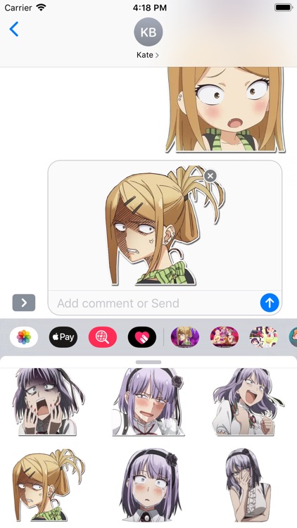 Dagashi kashi stickers