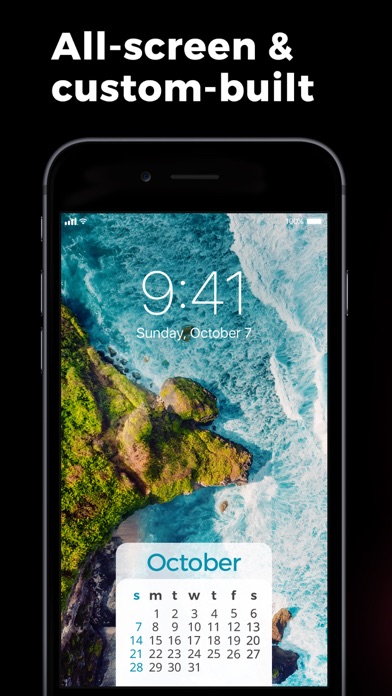 Wallpapers for iOS 7 - Cool HD Backgrounds and Themes by Pimp Your Screen, Share your Wallpaper on Facebook or Twitter Screenshot 4
