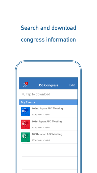 How to cancel & delete JSS Congress from iphone & ipad 3