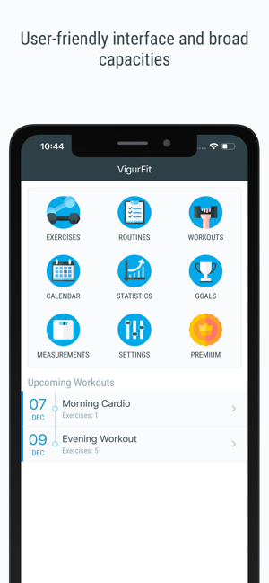 VigurFit - Workout Log(圖1)-速報App