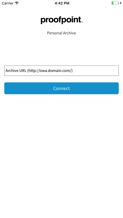 Proofpoint Mobile Archive