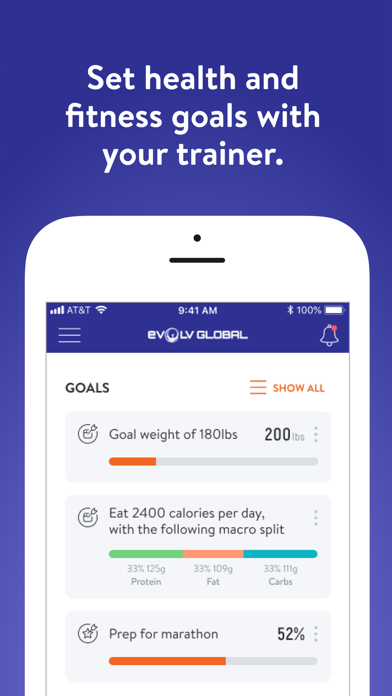 eVOLV Fitness App screenshot 3