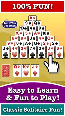 Game screenshot Stress-Free Pyramid Solitaire! mod apk