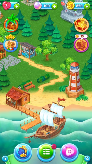 How to cancel & delete Treasure hunters puzzle from iphone & ipad 1