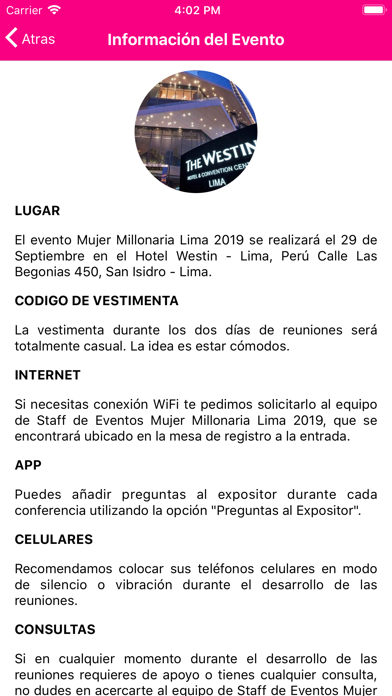 Mujer Millonaria Lima 2019 screenshot 3